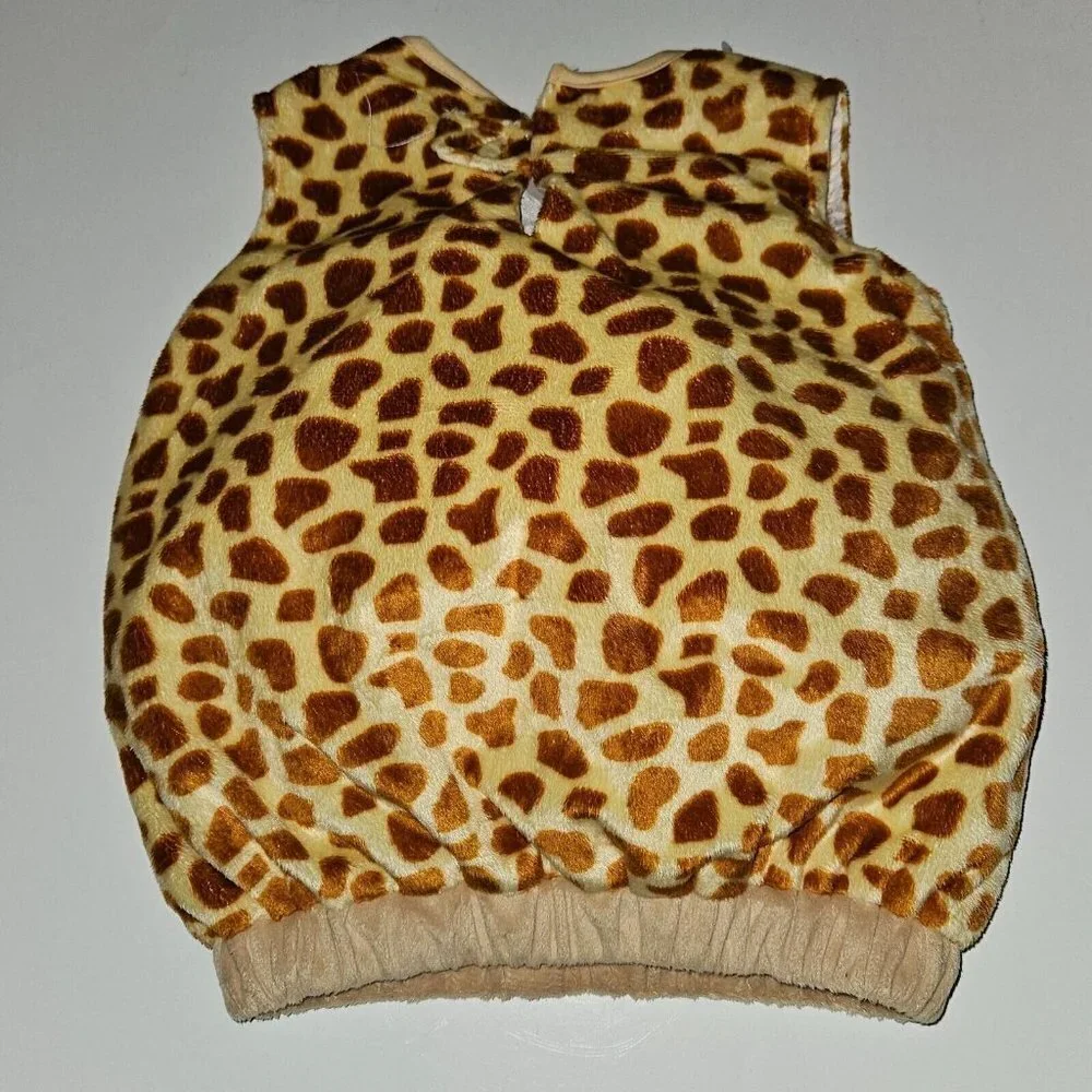 Giraffe Plush Halloween Costume Baby 6-12 Months Target Jumpsuit Headpiece